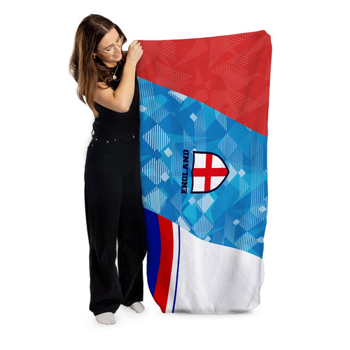 England Shirts - WC26 - Retro Beach Towel - 150cm x 75cm