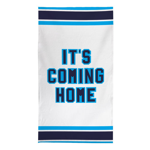 England It's Coming Home - WC26 - Retro Beach Towel - 150cm x 75cm