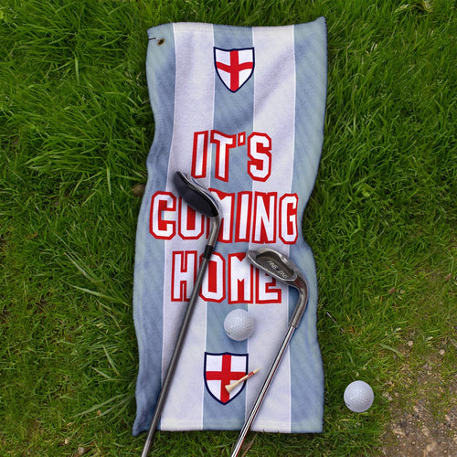 England Grey Stripe - WC26 - Golf Towel