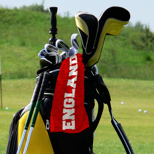 England Lion Repeat - WC26 - Golf Towel