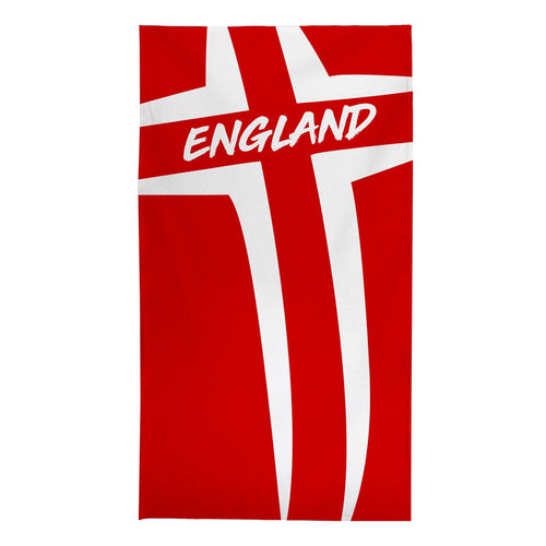 England St George - WC26 - Retro Beach Towel - 150cm x 75cm