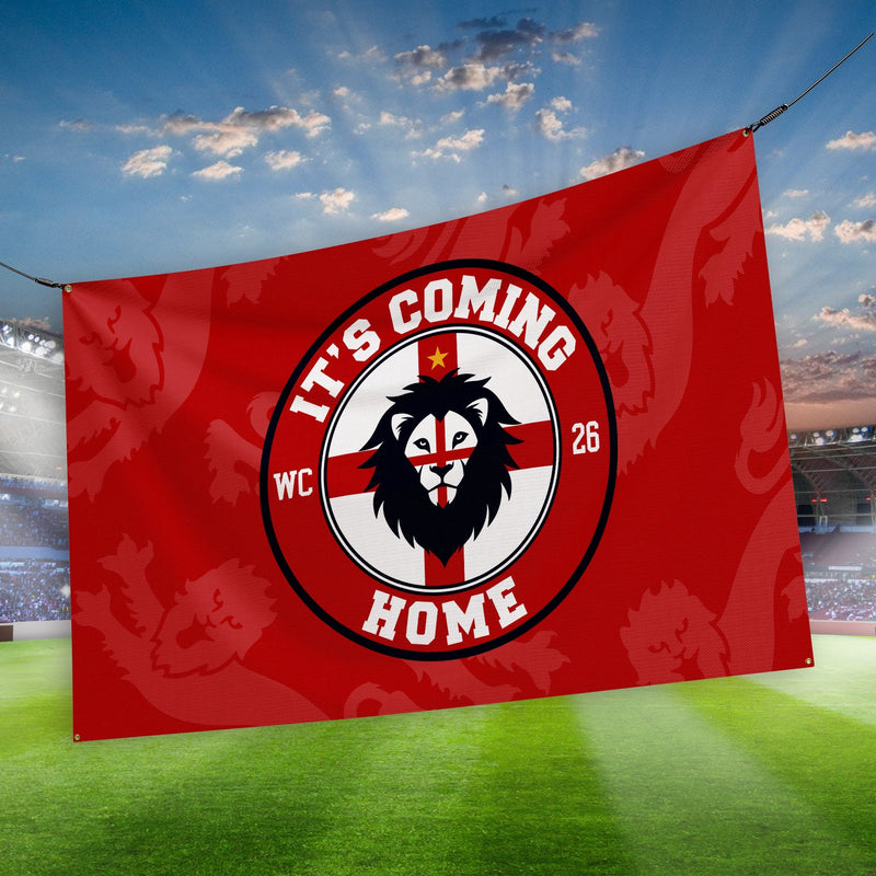 It's Coming Home Badge - WC26 - Banner - 4 Sizes!