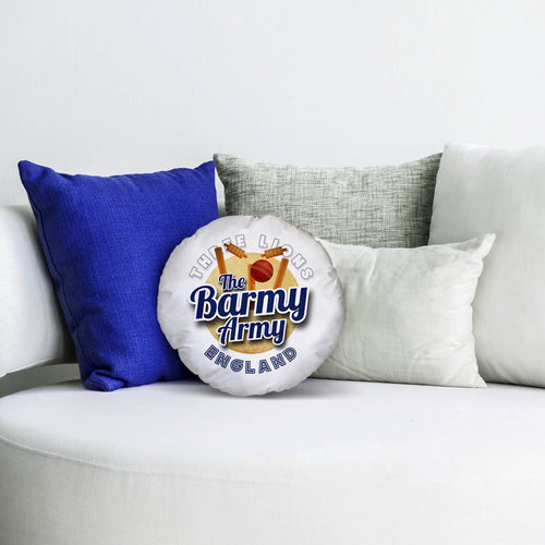 England Cricket Barmy Army - Legend Collection - Circle Cushion 14"
