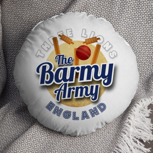 England Cricket Barmy Army - Legend Collection - Circle Cushion 14"