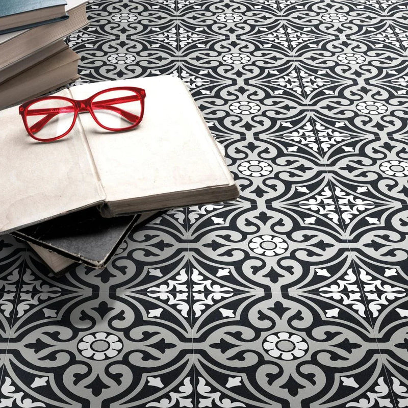 Essence Arabesque Porcelain Tile 20.5 x 20.5cm