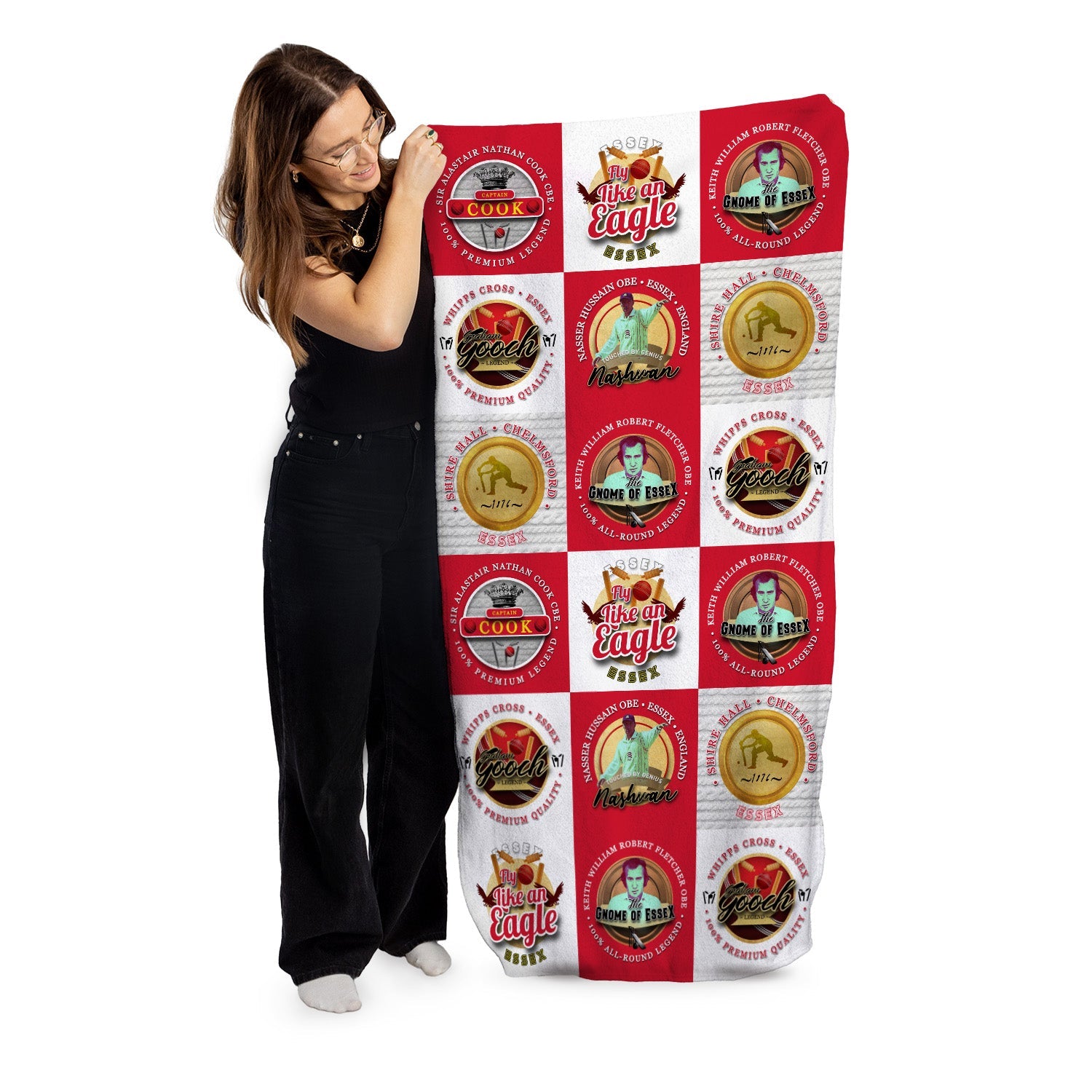 Essex Cricket - Legend Collection - Beach Towel