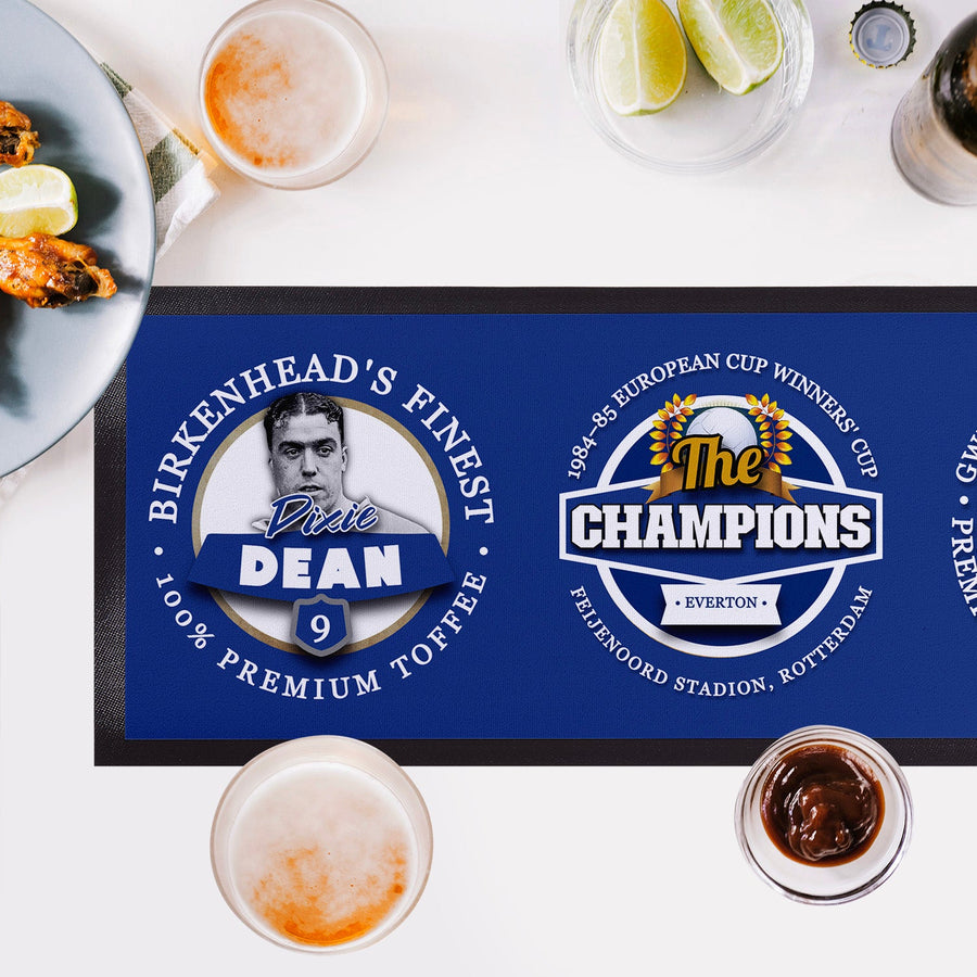 Merseyside Blues- Football Legends - Bar Runner