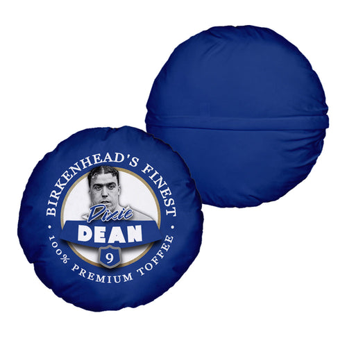 Merseyside Blues Dixie Dean - Football Legends - Circle Cushion 14"