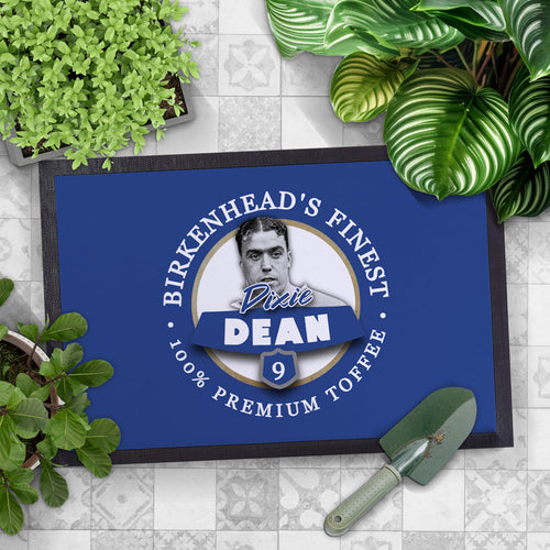 Merseyside BluesDixie Dean  - Football Legends - Door Mat -60cm X 40cm