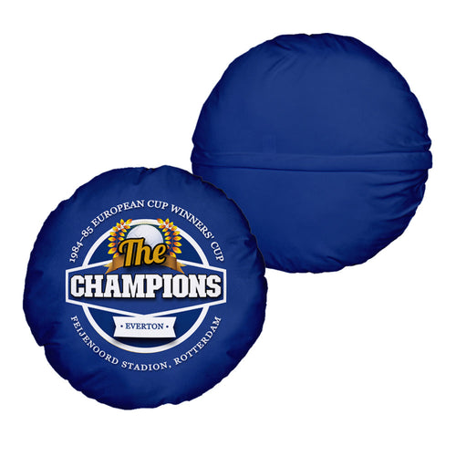 Merseyside Blues ECWC - Football Legends - Circle Cushion 14"