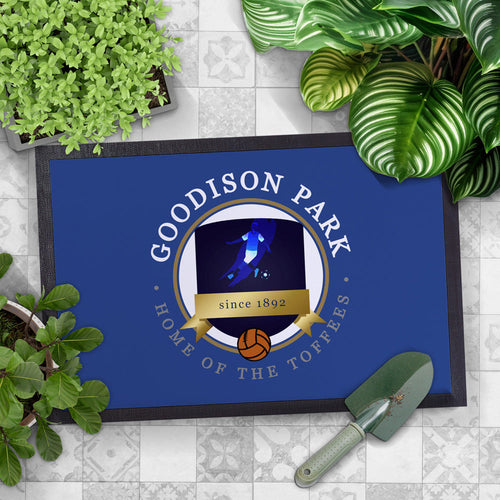 Merseyside BluesGoodison  - Football Legends - Door Mat -60cm X 40cm