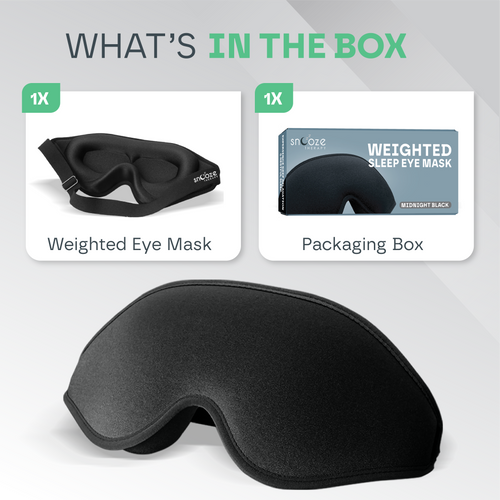 3D Weighted Eye Mask