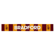 Bradford - City Gent - Knitted Eyelet Football Scarf