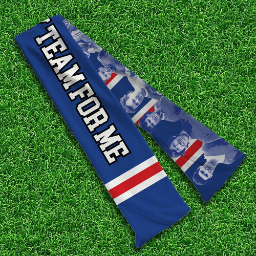 Rangers - Knitted Eyelet Football Scarf