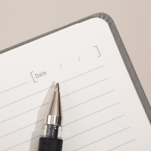 Forbes Classic | A5 Ruled/Lined Notebook | Grey
