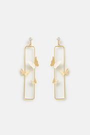 Louche Farafalle Butterfly Pendant Earrings