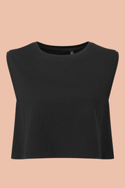 FLOW Organic Cotton Cropped Tank Top