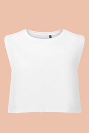 FLOW Organic Cotton Cropped Tank Top