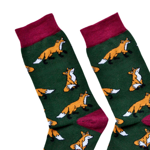 Save the Foxes Bamboo Socks