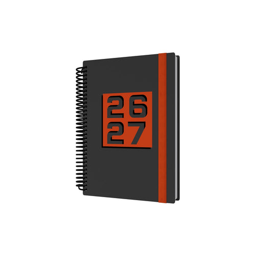 2026-2027 Mid Year Planner - 13 Month A5 Day-to-Page Diary - Hard Cover - Collins Debden Delta Range