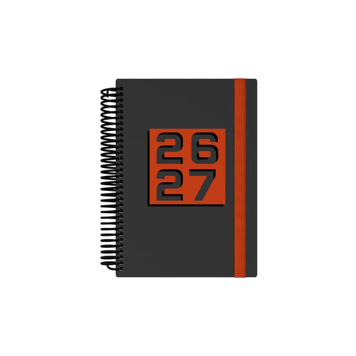 2026-2027 Mid Year Planner - 13 Month A5 Day-to-Page Diary - Hard Cover - Collins Debden Delta Range