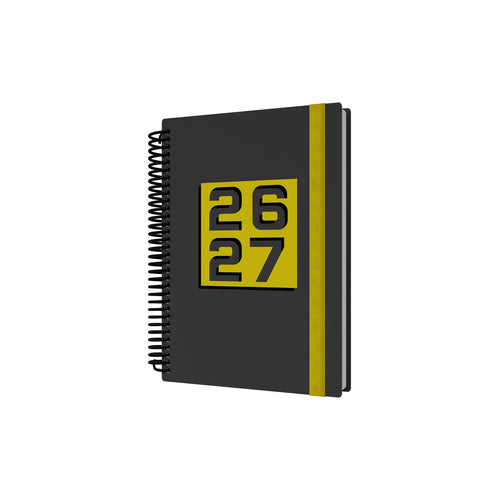2026-2027 Mid Year Planner - 13 Month A5 Day-to-Page Diary - Hard Cover - Collins Debden Delta Range
