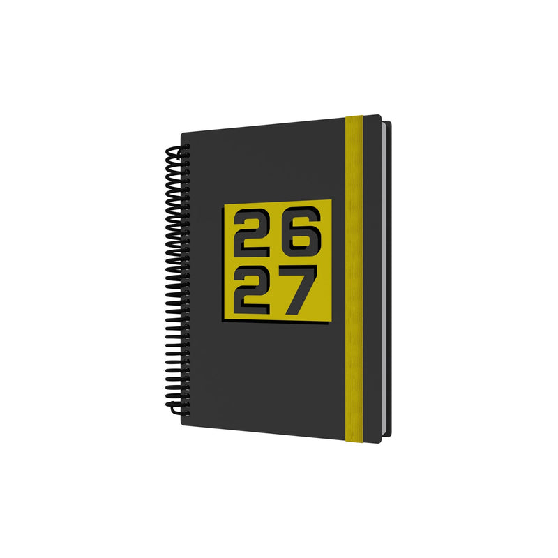 2026-2027 Mid Year Planner - 13 Month A5 Day-to-Page Diary - Hard Cover - Collins Debden Delta Range