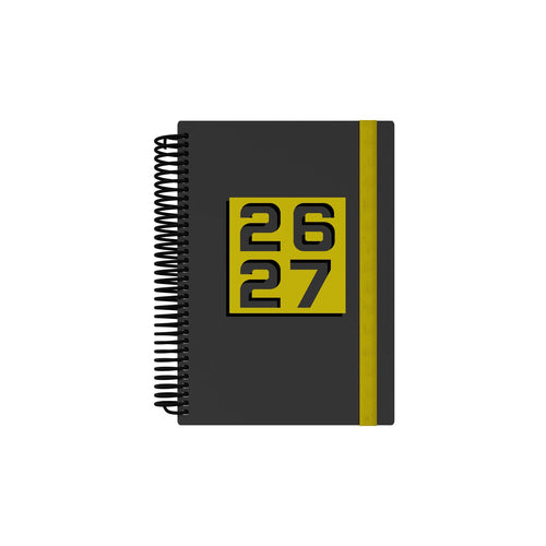 2026-2027 Mid Year Planner - 13 Month A5 Day-to-Page Diary - Hard Cover - Collins Debden Delta Range