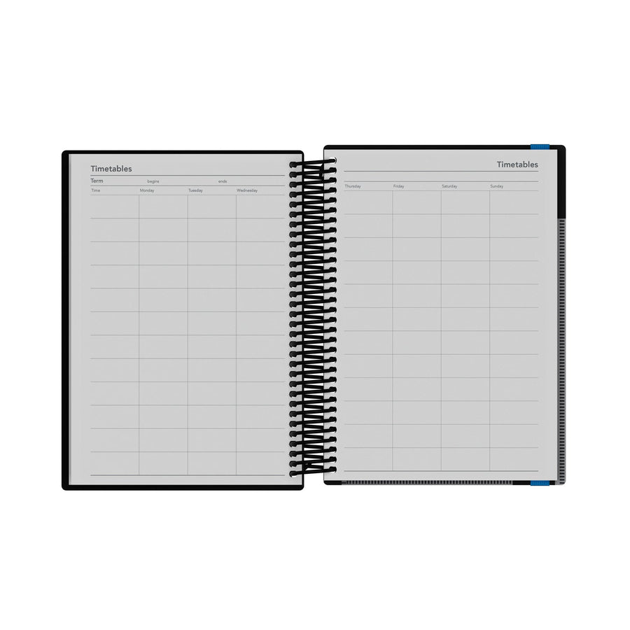 2026-2027 Mid Year Planner - 13 Month A5 Day-to-Page Diary - Hard Cover - Collins Debden Delta Range