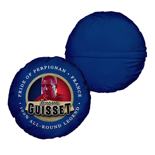 France Rugby League Guisset - Legend Collection - Circle Cushion 14"