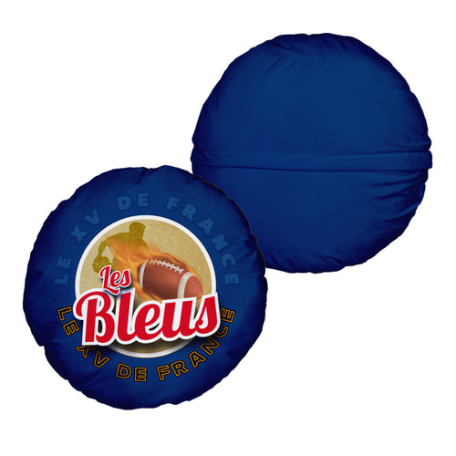 France Rugby Union Les Bleus  - Legend Collection - Circle Cushion 14"