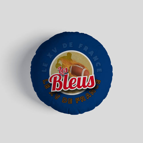 France Rugby Union Les Bleus  - Legend Collection - Circle Cushion 14"