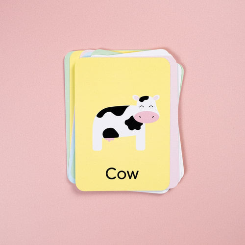 First Farm Animal Flash Cards
