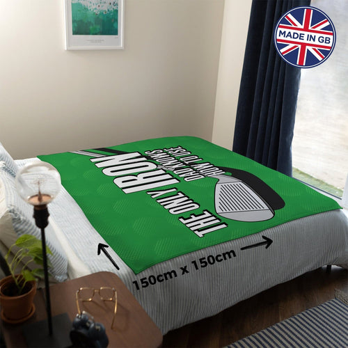 Father's Day Golf Iron - Fleece