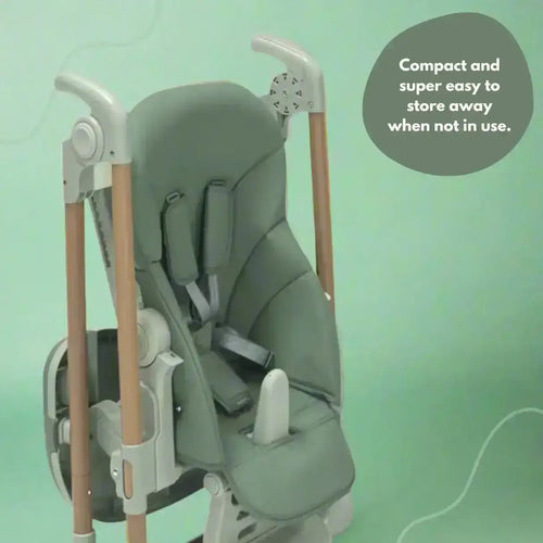 Flare Foldable High Chair - Green