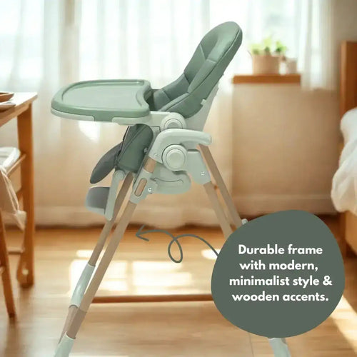 Flare Foldable High Chair - Green
