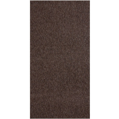 Flex Brown Low Pile Solid Rug