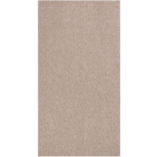 Flex Beige Low Pile Solid Rug