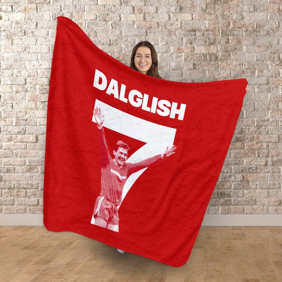 Liverpool Dalglish 7 - Fleece 150cm X 150cm