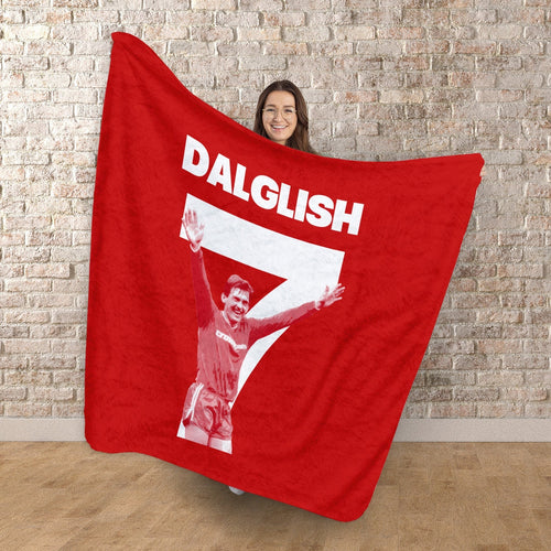 Liverpool Dalglish 7 - Fleece 150cm X 150cm