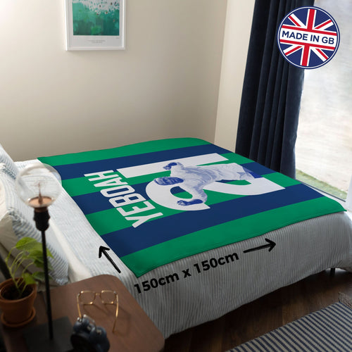 Leeds Yeboah 21 - Fleece 150cm X 150cm