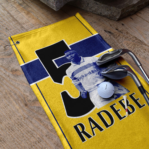 Leeds Radebe 5 - Football Legends - Golf Towel