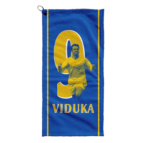 Leeds Viduka 9 - Football Legends - Golf Towel