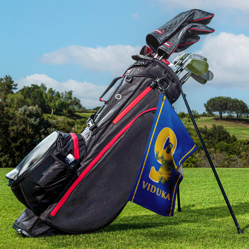 Leeds Viduka 9 - Football Legends - Golf Towel