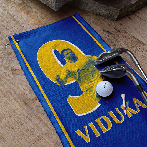 Leeds Viduka 9 - Football Legends - Golf Towel