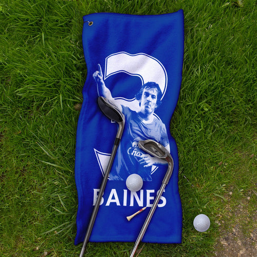 Merseyside Blues Baines 3 - Football Legends - Golf Towel