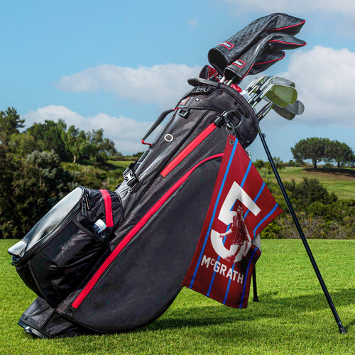 Holte Enders McGrath 5 - Football Legends - Golf Towel