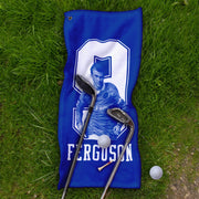 Merseyside Blues Ferguson 9 - Football Legends - Golf Towel