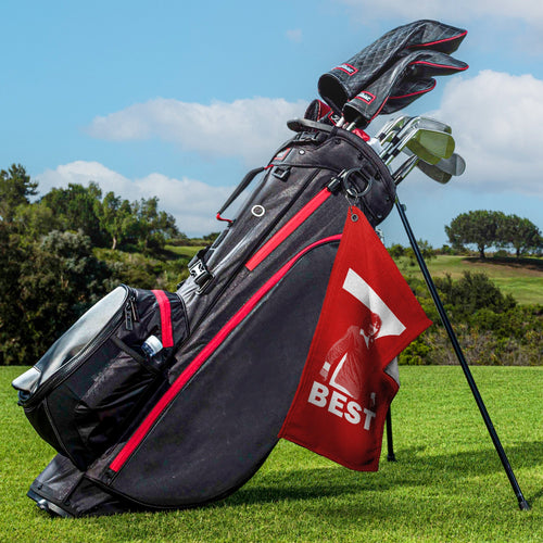 Manchester Red Best 7 - Football Legends - Golf Towel
