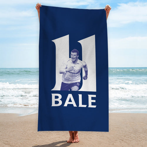Totts Bale 11 - Football Legends - Beach Towel - 150cm x 75cm
